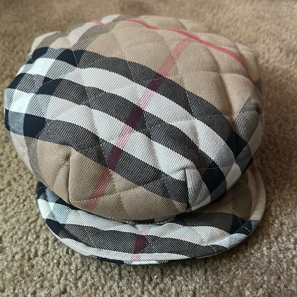 Checkered Quilted Cap